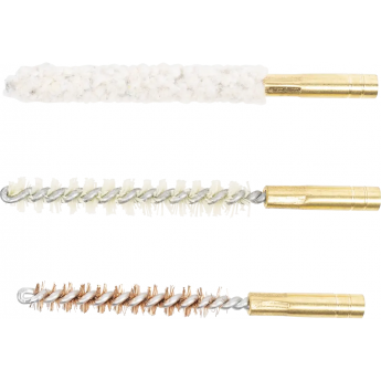 Набор для чистки пистолетов, калибр 4,5 мм с латунным шомполом 4мм (тубус)