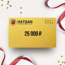 Подарочный сертификат HATSAN на сумму 25 000 Подарочный сертификат HATSAN на сумму 25 000